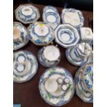 A quantity of Royal Doulton Merryweather tableware Location: RAM