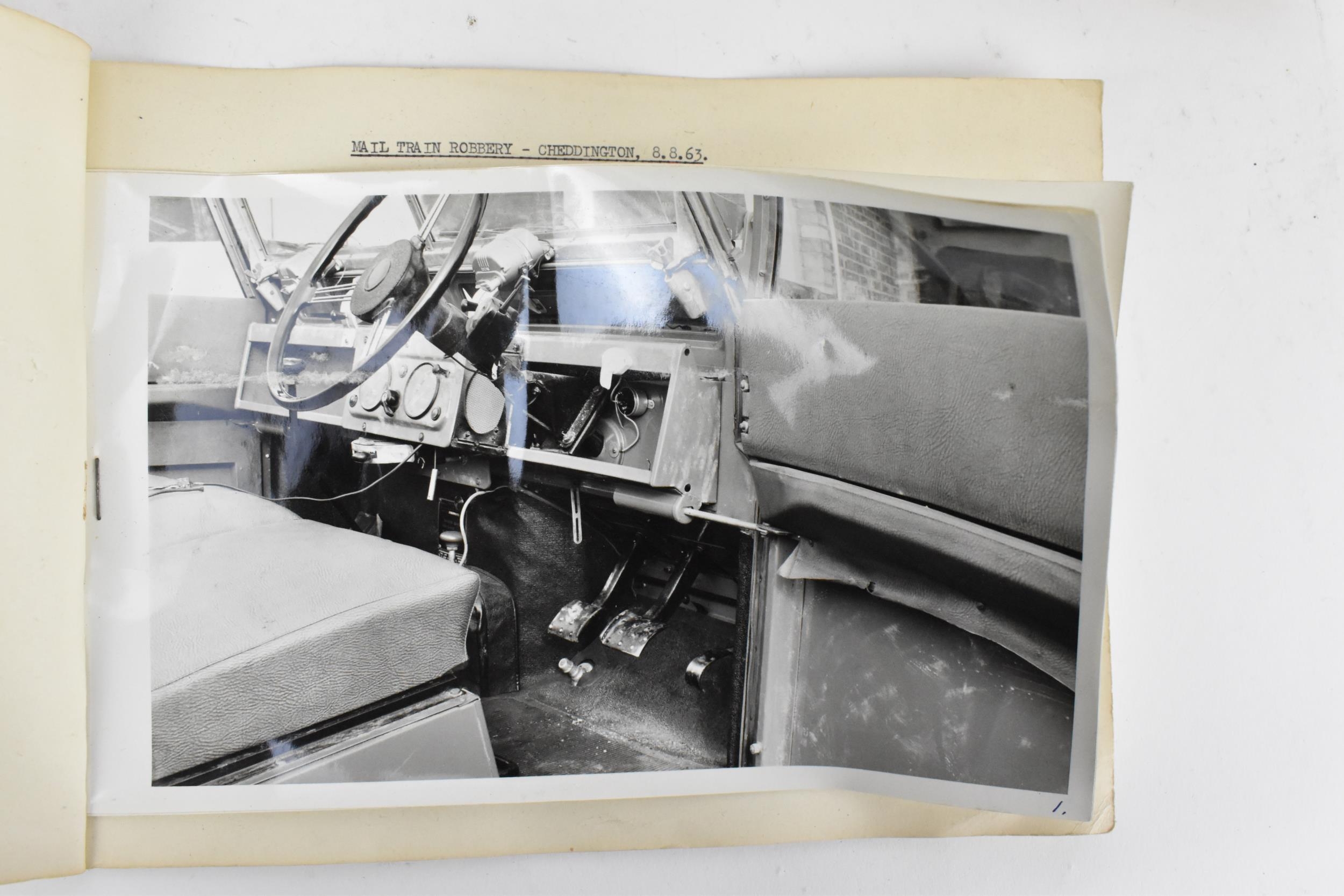 An original criminal investigation exhibit- photograph album linked to the Great Train Robbery of - Image 2 of 4