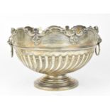 A Victorian silver presentation monteith bowl by William Hutton & Sons (Edward Hutton), London 1889,