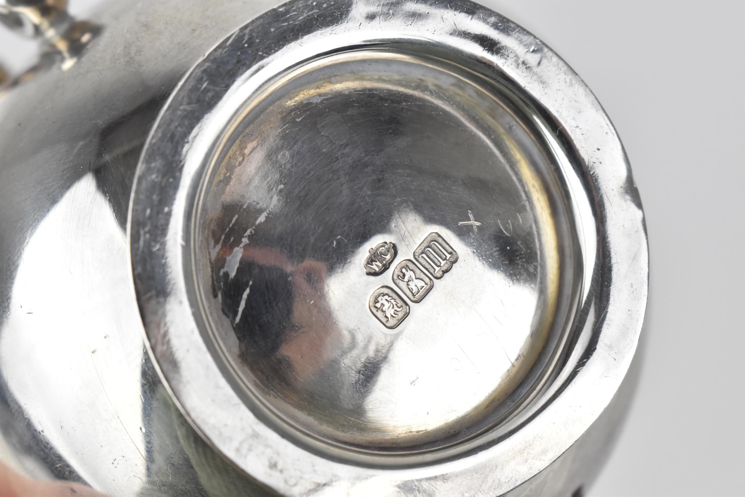 An Edwardian silver porringer by William Comyns, with Britannia hallmark and date letter M for 1907, - Image 4 of 4