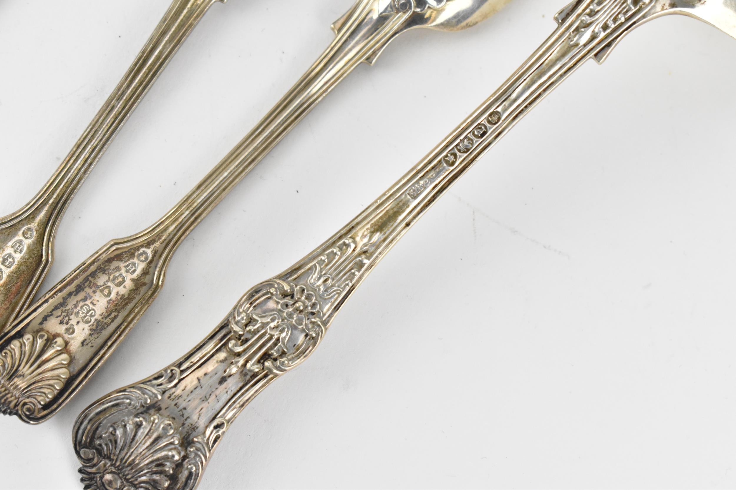 A set of six Victorian teaspoons by Holland, Son & Slater (John Aldwinckle & James Slater), London - Image 6 of 6