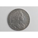 Kingdom of England - William III (1689-1702), Crown dated 1695, first laureate and draped bust of