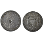 United Kingdom - George III (1760-1820) Emergency Issue, countermarked coinage, Type 1 one Dollar