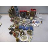 A mixed lot to include Del Prado trinket boxes, Stewart Ross Fine Gift wear, Woodland Life by P