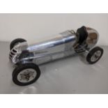 A 1:8 scale model of a BB Korn Racer by Authentic Models, 51cm long Location: