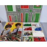 A 1960's Lego No 810 Town Plan gift set with original fold out playmat Location: RAM