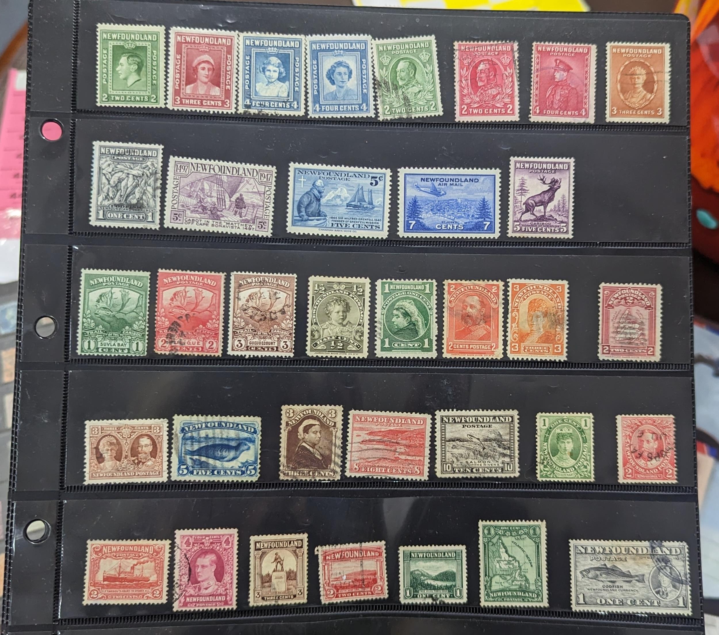 Stamps - GB Victorian including Penny Black, Commonwealth, all world on pages, approval books and - Image 16 of 25