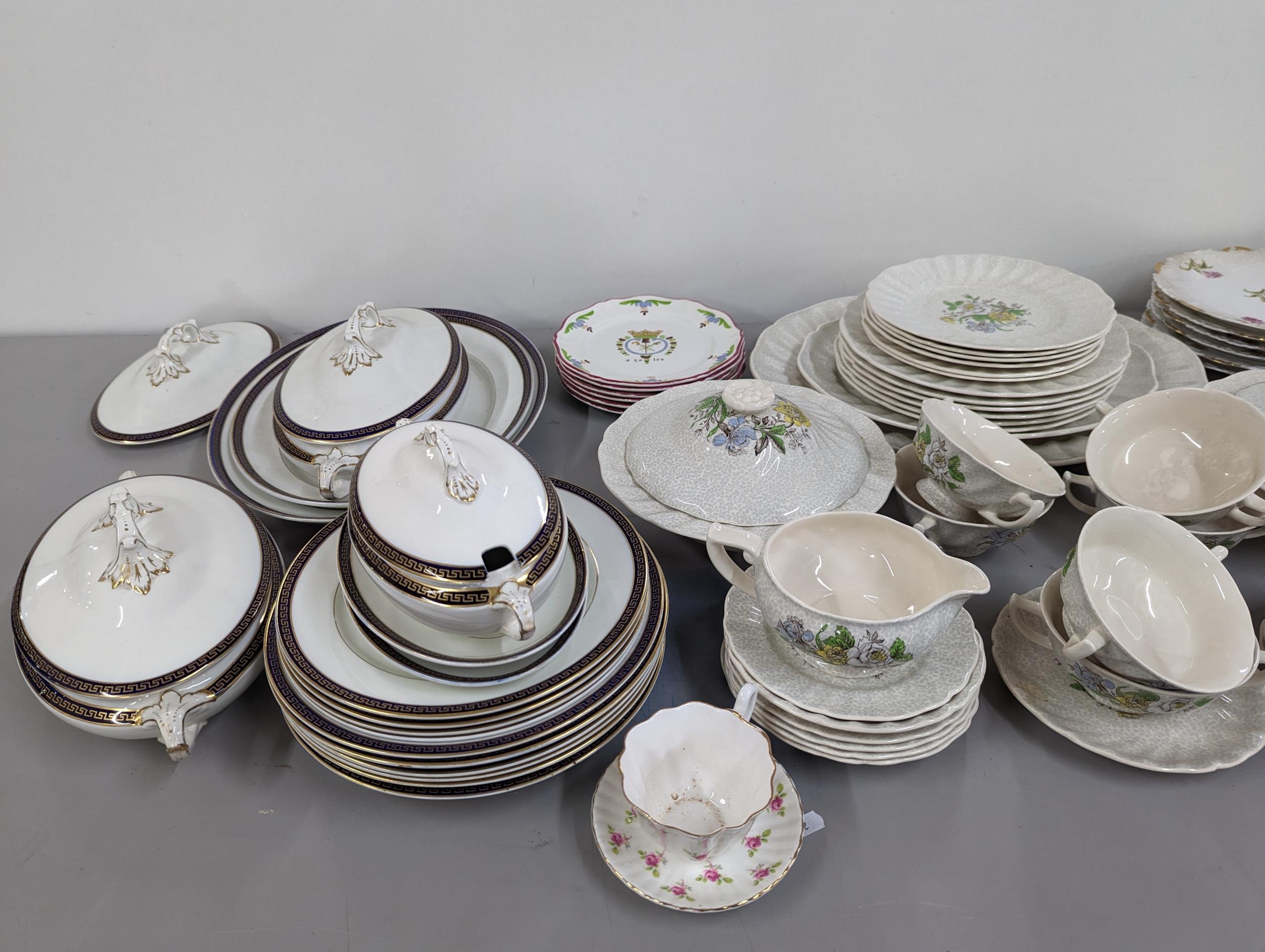 Mixed domestic china to include Royal Doulton Sunderland part dinner service Wedgwood for Mapel & Co - Image 2 of 4