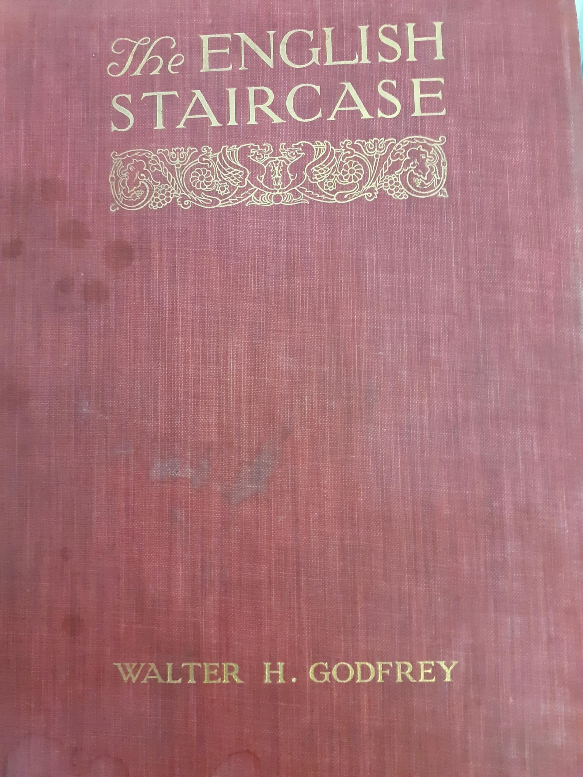 A quantity of antique related reference books to include The English Staircase by Walter H - Image 4 of 6