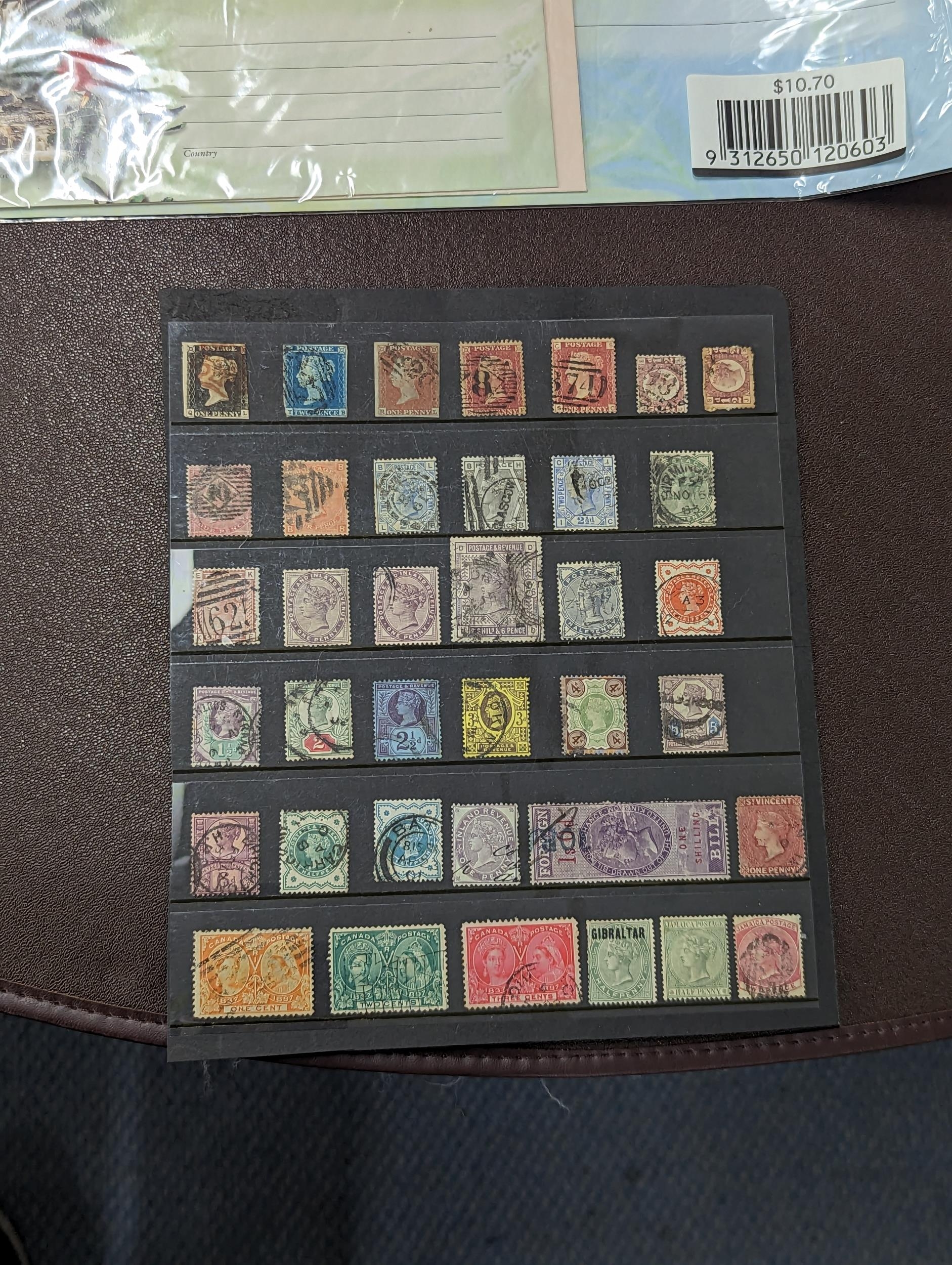 Stamps - GB Victorian including Penny Black, Commonwealth, all world on pages, approval books and - Image 19 of 25