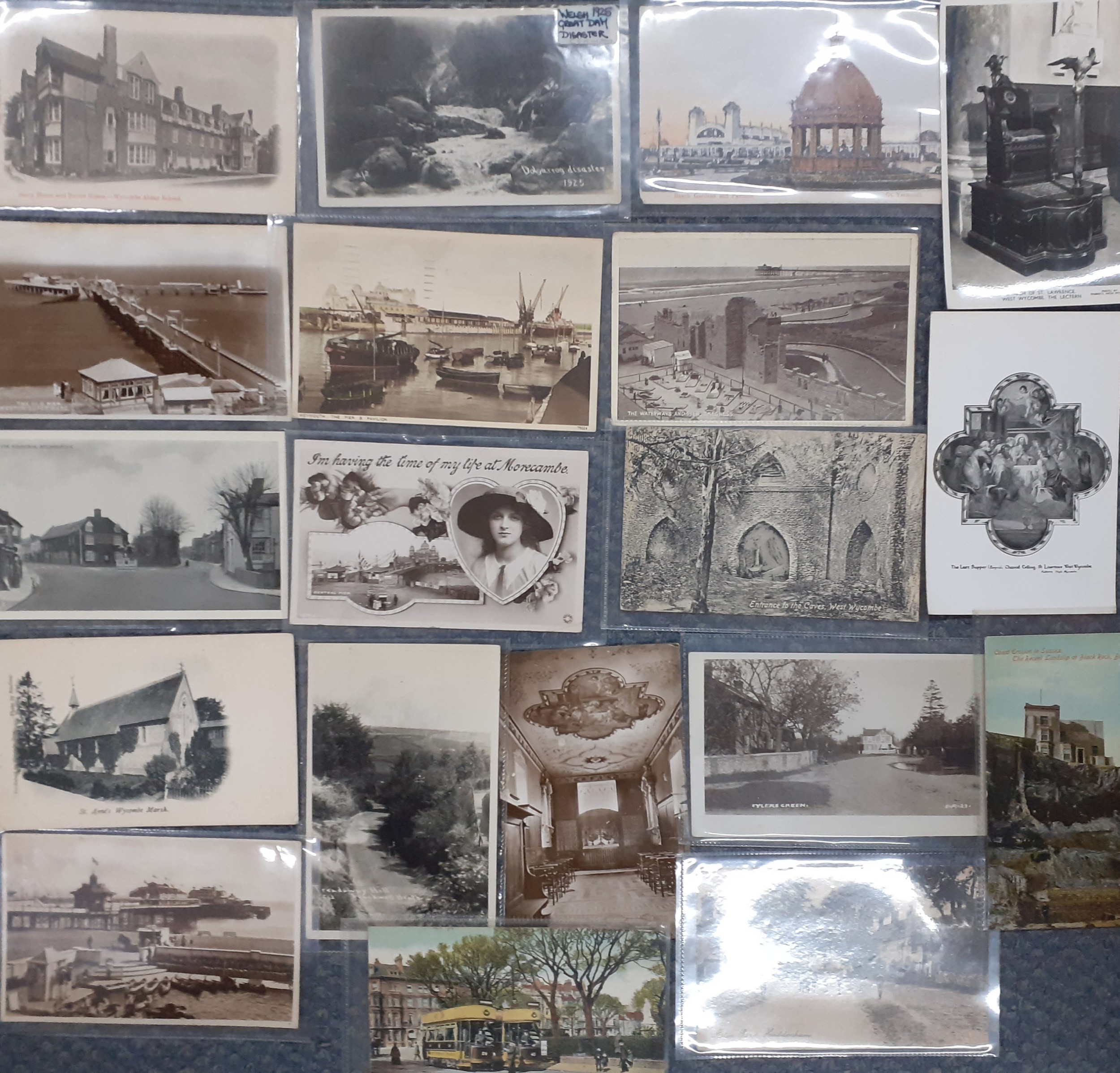 A quantity of early 20th Century to 1970's postcards to include Brighton, Blackpool and Weston- - Image 2 of 3