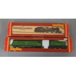 Two boxed Hornby 00 gauge model trains to include R175 BR 4-4-0 Loco Compound Class 4P, together
