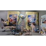 A collection of Goebel, Rosina Wachtmeister model cats, various sizes, two with boxes (6)