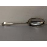 A George I silver Hanoverian rat tail spoon, hallmarked London 1724, 44.6g Location: