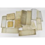 A small selection of 16th century and later solicitor's documents to include a copy of a