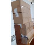 Four boxes containing 800 HD face shield protectors, Location: