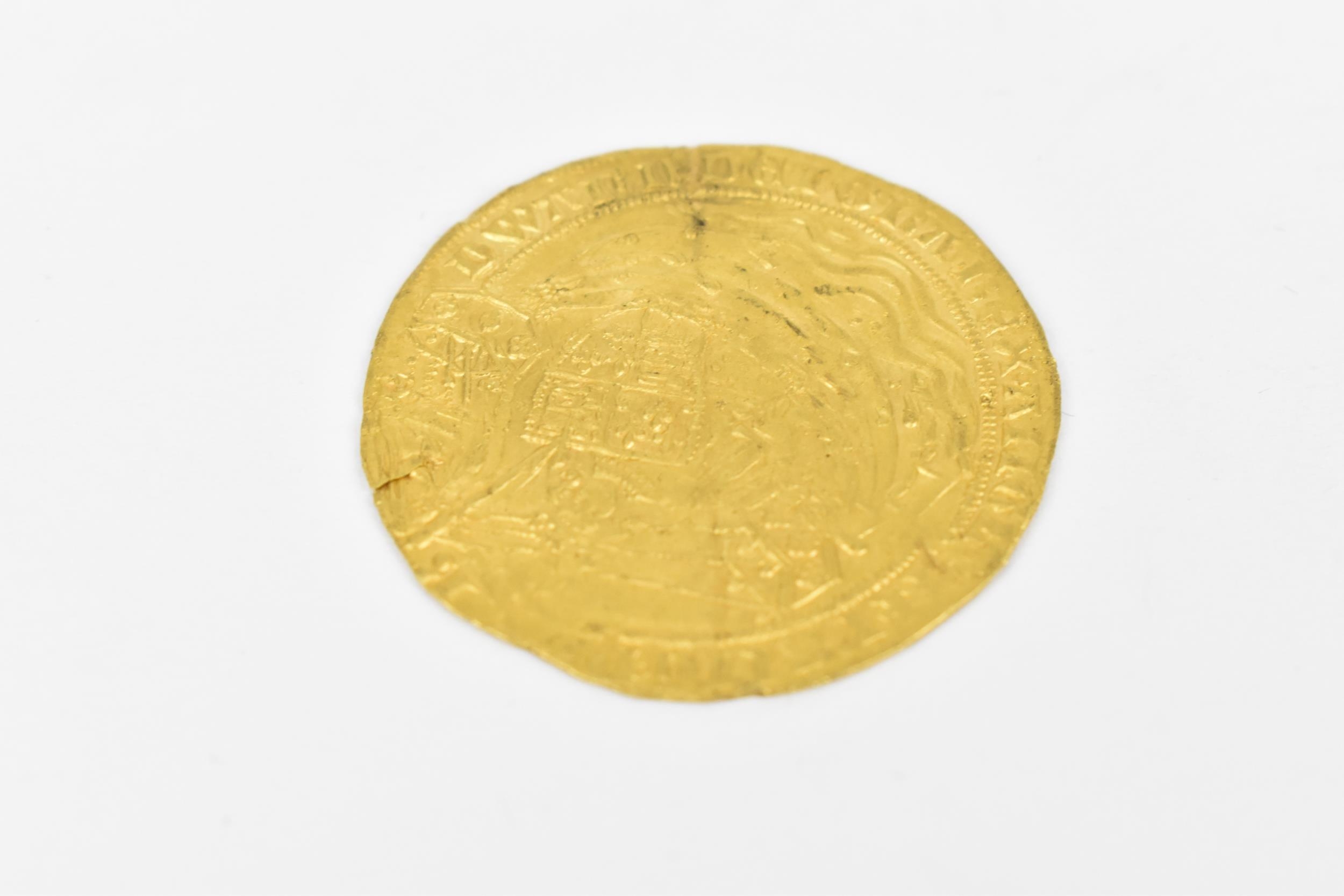 Kingdom of England - Edward III (1327-1377) gold Noble, mm. cross 2 (1354-1355) portrait of the - Image 5 of 7