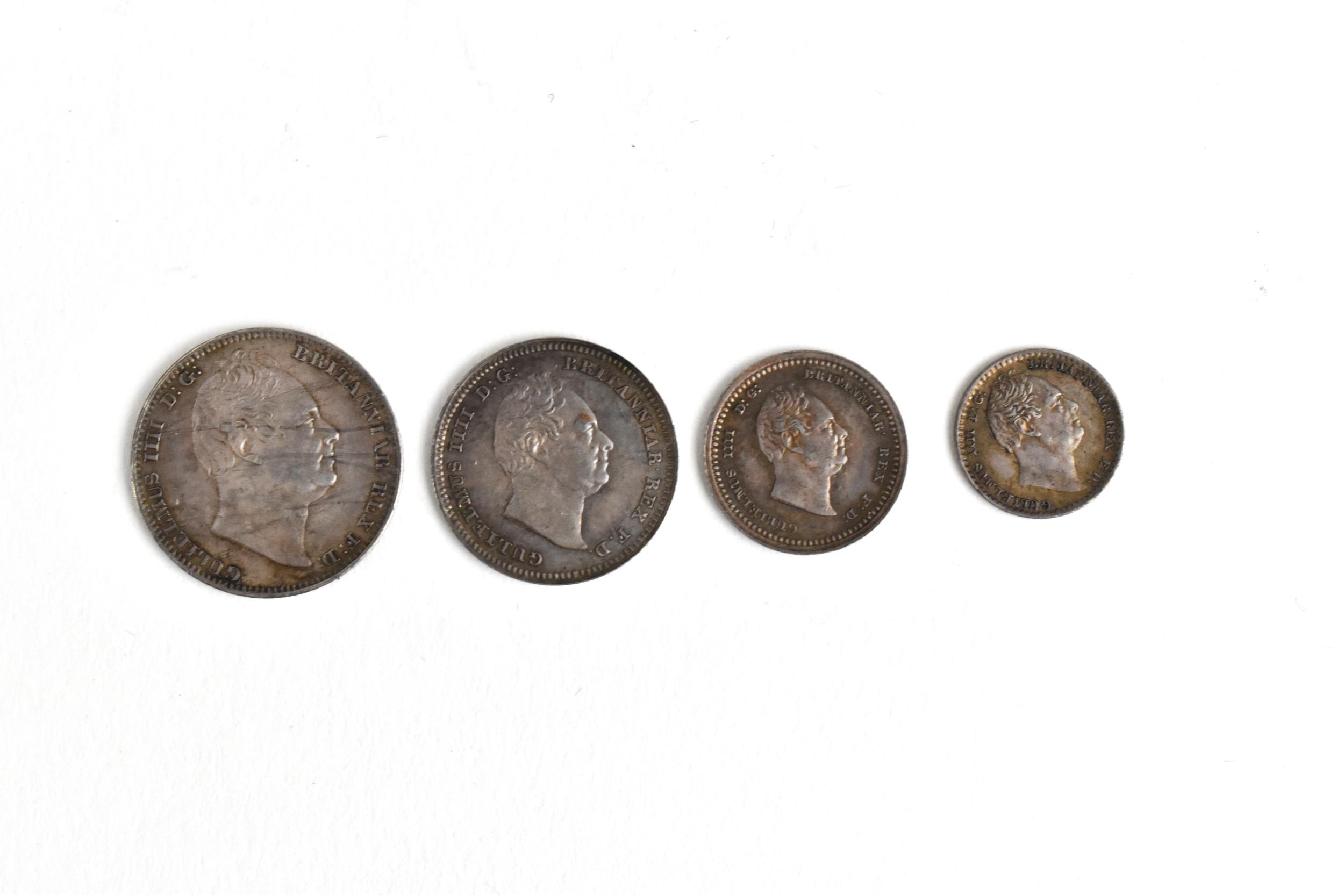 United Kingdom - William IV (1830-1837), Maundy Set, dated 1835, 4d, 3d, 2d and 1d