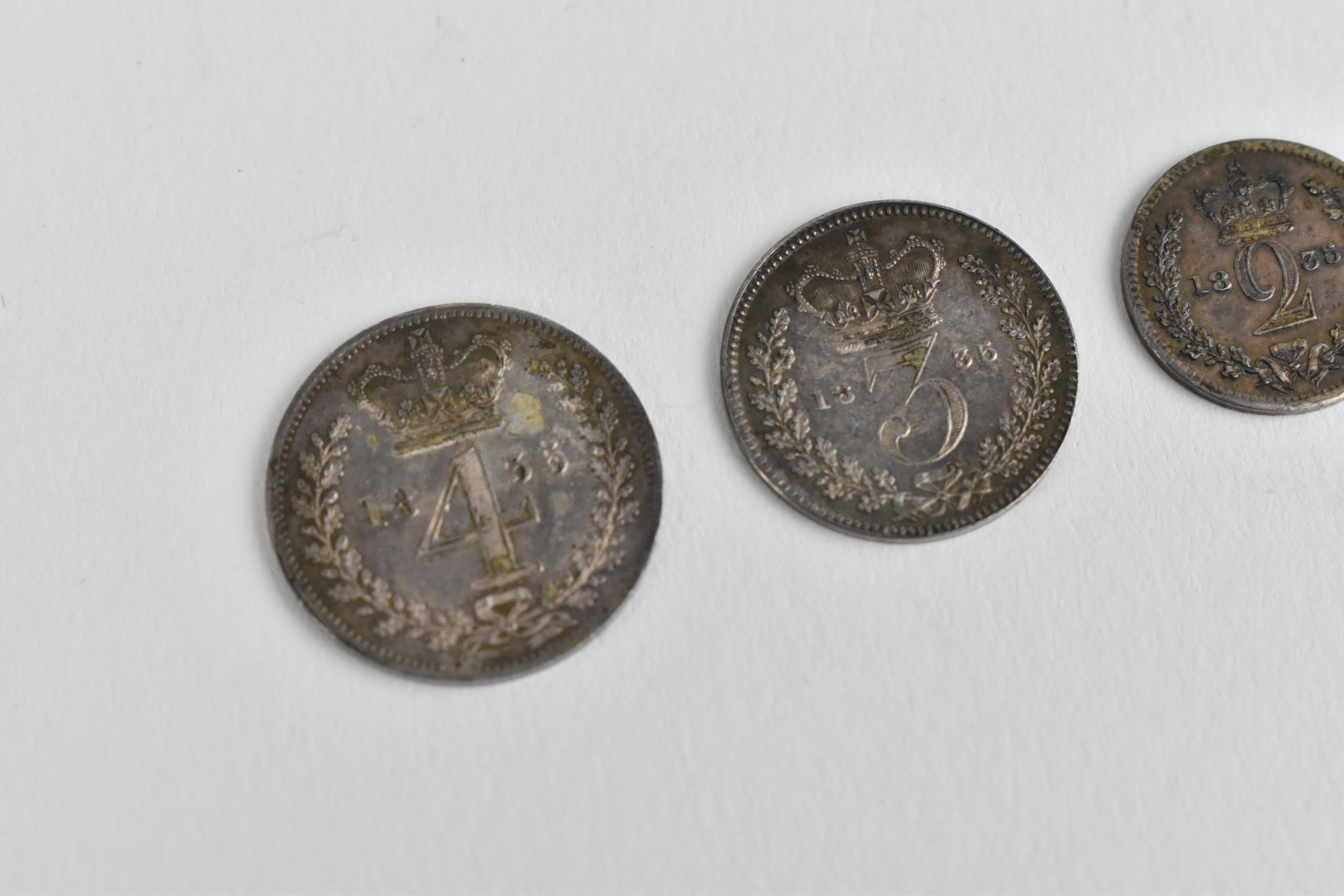 United Kingdom - William IV (1830-1837), Maundy Set, dated 1835, 4d, 3d, 2d and 1d - Image 5 of 6