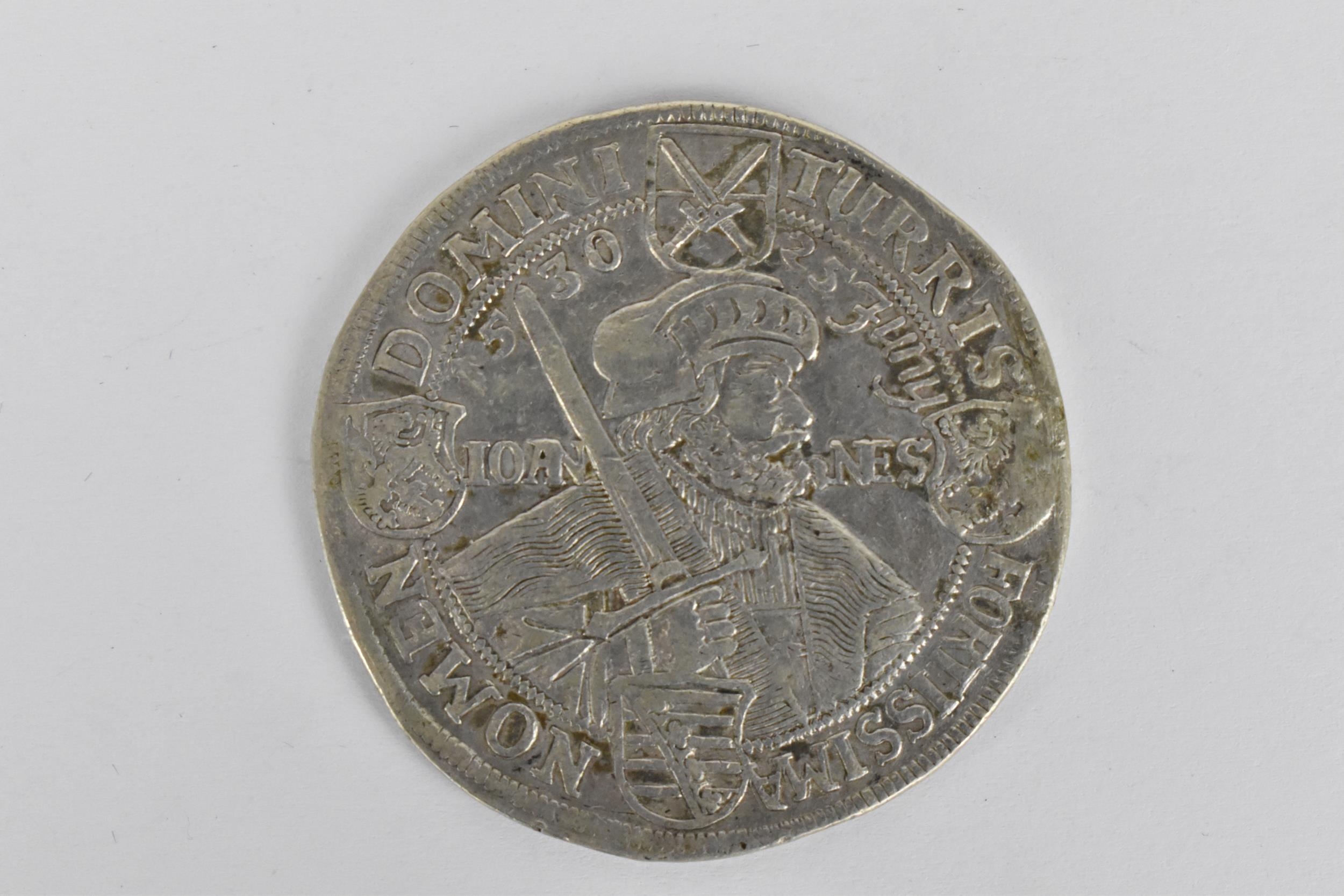 Electorate of Saxony (Holy roman Empire) John George I (1615-1656) Thaler, dated 1630, Dresden mint, - Image 2 of 2