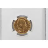 United Kingdom - Edward VII (1901-1910) Sovereign dated 1908, Perth mint, uncrowned bust of King