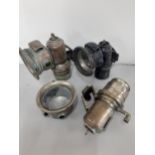 Three vintage carriage lights Location: