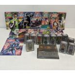 DC Comics and figurines, boxed, to include Super Hero collection Batman, Super Hero Collection The