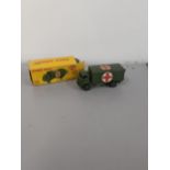A boxed Dinky Toys no 626 military ambulance Location: