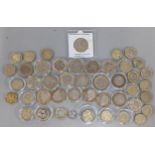 A quantity of £2 coins to include Britannia and Magna Carter examples £1 coins new and old style,