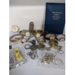 A mixed lot to include ladies watches, silver pendant, coins and other items Location: