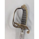 A Victorian 1854 pattern infantry Officers sword by Maxsted Carlton St, Regent Street, London,