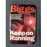 A signed Ronne Biggs book The Great Train Robbery signed in 1996 Location: