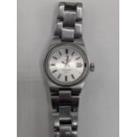 An Omega Seamaster Cosmic 2000 automatic ladies stainless steel cased wristwatch, circa 2011, having