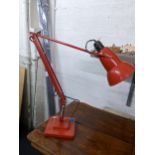 A 1930's Herbert Terry Anglepoise lamp, number 1227 Location: