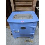 The Everhot Electric Stove, enamel in sky blue with instruction leaflet Location: