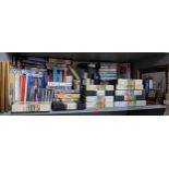 Books-A quantity of books, framed and glazed prints, DVD'S, CD's and original video cassettes to