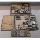 A collection of cigarette cards to include W.D and H.O Wills Bristol and London, Player's navy cut