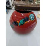 A Poole pottery purse vase Location: