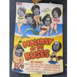 Holiday on the Buses, UK One sheet film poster Location: