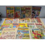 A collection of vintage comics to include Beano, Dandy, Tom and Jerry and others Location: