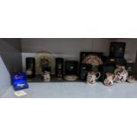 A collection of boxed Masons Ironstone Mandalay china jugs, dishes, ginger jar and cover, and