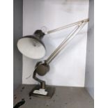 A mid 20th century Horstman Anglepoise style lamp Location: