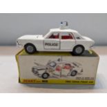 A boxed Dinky 255 Ford Zodiac Police car Location: