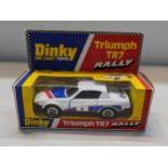 A boxed Dinky 207 Triumph TR7 Rally Location: