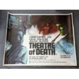 Theatre of Death, UK Quad poster and The Railway Children, UK One sheet film poster Location: LWM