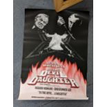 To the Devil a Daughter, UK One sheet film poster, Swallows & Amazons, UK One sheet film poster