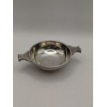 A silver quaich hallmarked London 1997, total weight 123.5g, Location: