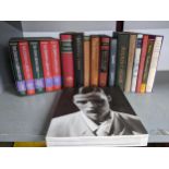 Books-A group of Folio Society books to include childhood Youth and Exile, five volume set on the