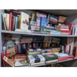 A quantity of books to include various novels, biographies, political, poetry and various others