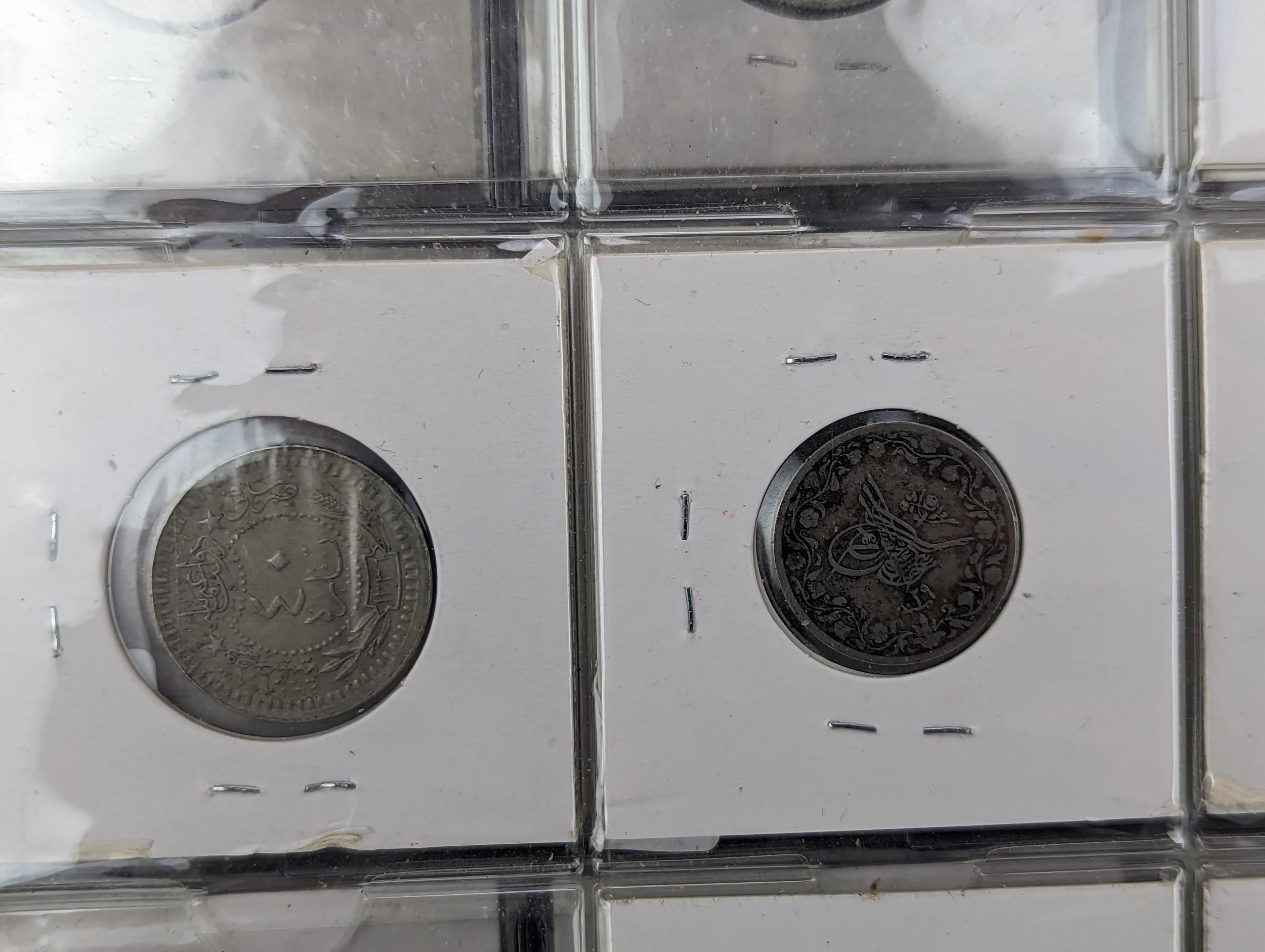 An album of mixed world silver coinage to include a 1912 British Trade Dollar, 1861-1908 Chinese - Image 55 of 58